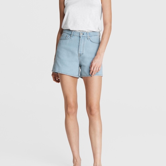 Rag & bone featherweight Jean shorts in blossom 29
